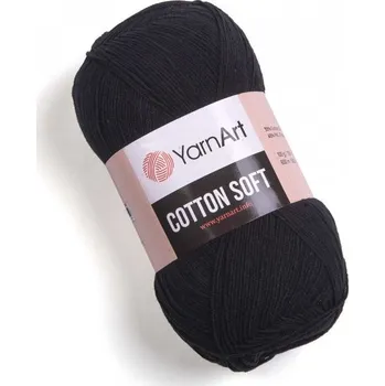 Příze YarnArt Cotton soft 53 černá