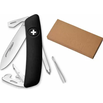 Multifunkční nůž Swiza kapesní nůž D04 Standard black dárkové balení