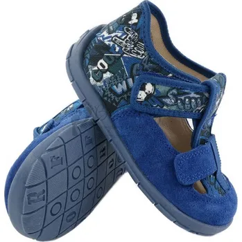 Chlapecké bačkory Dětské plátěnky Froddo FRODDO G1700348-1 BLUE+ - vel. 18