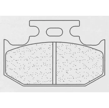 Brzdová destička Brzdové destičky CL BRAKES Off-Road Sintered Metal - 2299X59 KAWASAKI KX 250 1989-1994