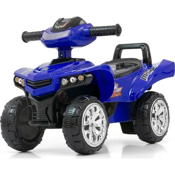 Odrážedlo Dětské odrážedlo se zvukem Čtyřkolka Milly Mally Monster Navy