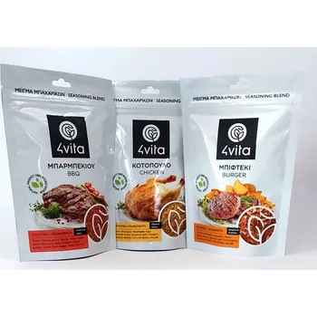Koření 4 Vita Sada grilovacích směsí s mořskou solí