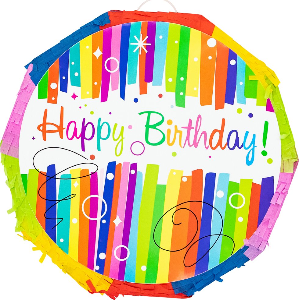 Amscan / Riethmüller Piňata Happy Birthday