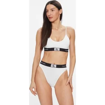 Podprsenka Calvin Klein Underwear Podprsenkový top 000QF7216E Bílá XS