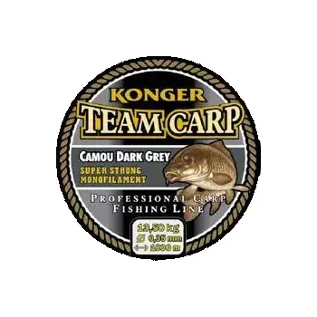 Konger Team Carp Camou Dark Grey 0,40mm 600m