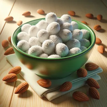 IBK TRADE Mandle v bílé čokoládě obalené v kokosu 500g