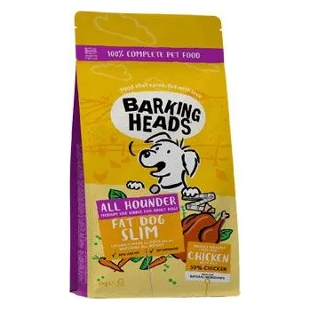 Krmivo pro psa BARKING HEADS All Hounder Fat Dog Slim Chick 2kg