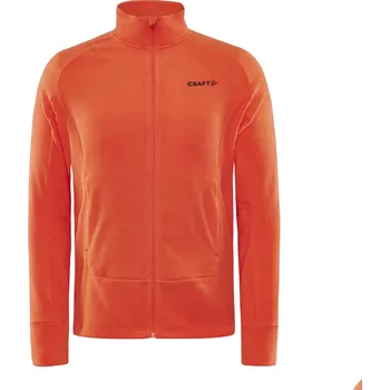 Pánské oblečení Pánská Fleecová mikina CRAFT ADV FLEECE MIDLAYER M 1914122-521000 – Oranžová XXL
