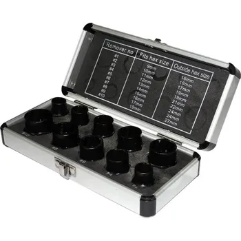 Autodílna MAR-POL Hlavice na odstranění poškozených šroubů sada 9-19mm