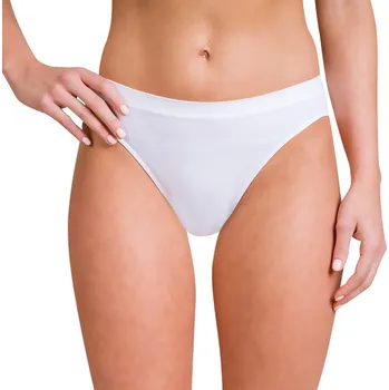 Dámské spodní prádlo Dámské bezešvé kalhotky SEAMLESS MICROFIBRE MINISLIP - L bílá