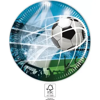 Talíř Papírové talíře - Fotbal 23cm