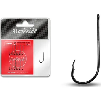 Rybářský háček Háček Delphin HKD LONGER ring / 10+1ks|BN/10