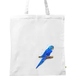 BIO plátěná taška s potiskem Ara hyacintový - taška