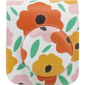AnalogStore Instax Mini 12 Case Orange Flower
