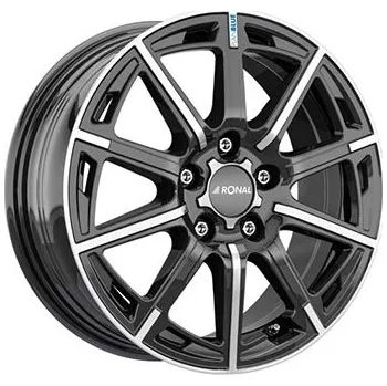 Disk alu-kola RONAL R60 6.5x16, 5x100 ET40, černo-leštěné