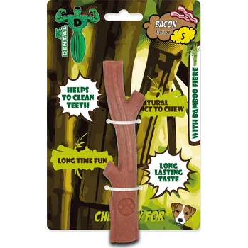 Hračka pro psa Mr. Dental Hračka žvýkací bambone klacek slanina S