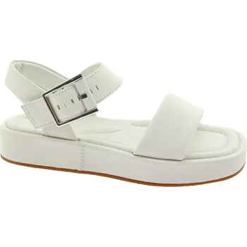 Dámské sandále CLARKS Dámské kožené off white sandály 26176258-OFFWHITE-255 Velikost 37