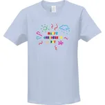 Tričko s potiskem happy childrens day dětské