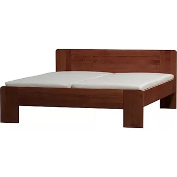 Postel Dřevěná postel Daniel 200x90 Dub Doprava ZDARMA.