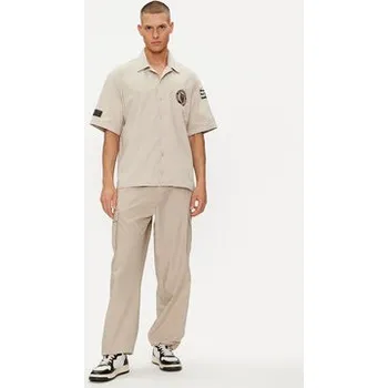 Pánská košile Champion Košile 220005 Šedá Custom Fit M