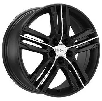 Disk alu-kola RONAL R57 7.5x17, 5x120 ET45, černý-matný čelně kopírovaný