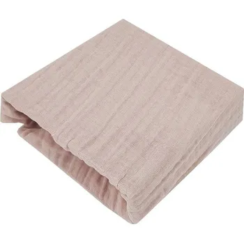 EKO mušelínový baldachýn nad postýlku růžová