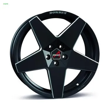Alu kolo alu-kola Borbet A 8.5x20, 5x120 ET35, černý matný