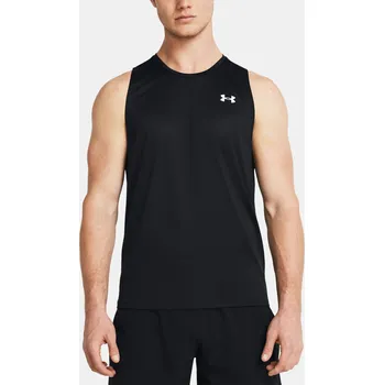 Pánské tílko Pánské sportovní tílko Under Armour UA Tech Tank-BLK - černé Velikost: XL