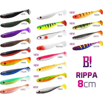 Umělá nástraha BOMB! Rippa / 5ks|8cm/VIRUS