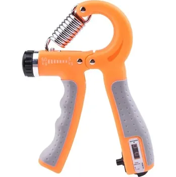 Nastavitelný fitness gripper pro posilování zápěstí - oranžový
