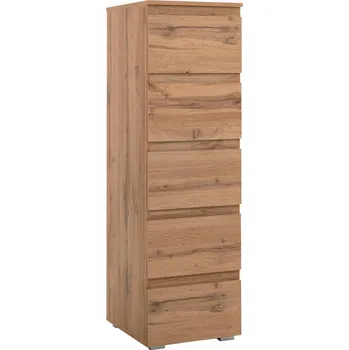 Komoda Komoda DAGLARI 5S, zlatý dub + vyzvednutí ZDARMA