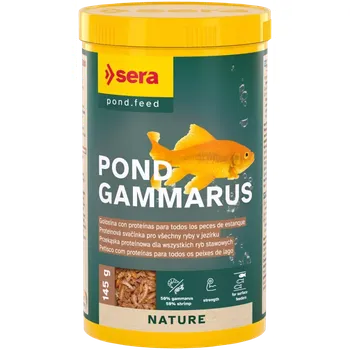 Krmivo pro rybičky Sera Pond Gammarus 1000ml (Sera Pond Gammarus Mix 1 l)