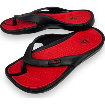 Pánské žabky Shiny Pánské červené žabky Barva: Červená, Velikost: 41