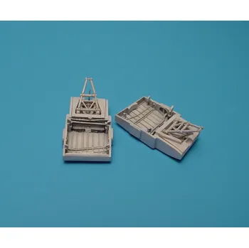 Plastikový model 1/72 A-1H Skyraider wheel bay