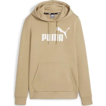 Dámská mikina Dámská Mikina PUMA ESS LOGO HOODIE TR (S) 58679783 – Hnědá M