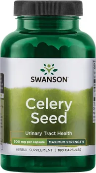 Přírodní produkt Swanson Celery Seed 500 mg 180 cps.