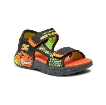 Dámské sandále Sandály Skechers Creature-Splash- 400614L/BKOR Černá 34