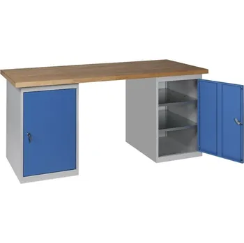 Dílenský stůl Dílenský stůl PROFI 170 cm, 2 kontejnery D2