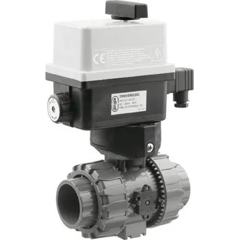 Kulový el. dvoucestný ventil 63 mm, 230 V, FIP – pro solární systémy