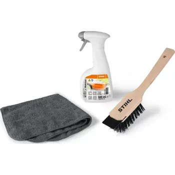 Care & Clean Kit iMOW® & zahradní sekačky STIHL (07825168600) (Sada Care & Clean je ideální, pokud si jako majitel robotické sekačky iMOW® nebo zahradní sekačky STIHL ceníte jednoduchého a efektivního čištění.)