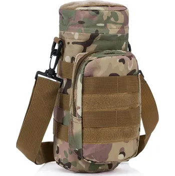 Pouzdro na nůž Pouzdro na láhev Partizan Tactical WB Camo s kapsou MOLLE 2167