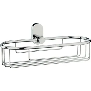 Drátěná police Kela Nerezová nástěnná polička Lucido, stříbrná