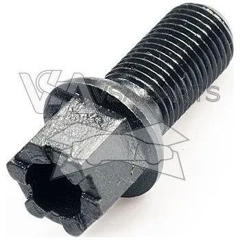 Šroubek na kolo UNIQUE Šroub kola M14x1,5 - černý balení 20ks