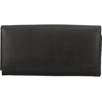 Peněženka Dámská kožená peněženka černá - Delami Grentta černá