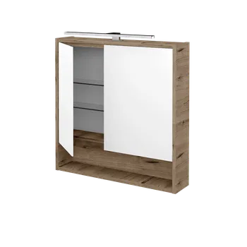 Koupelnový nábytek Dřevojas Dvoudveřová galerka FOCUS GA2NOE 70 - D23 Herkules