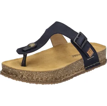 Dámské žabky DÁMSKÉ ŽABKY JOSEF SEIBEL 64909 651530 MODRÁ Barva: MODRÁ, Velikost: 38