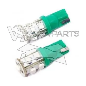 Autodoplněk COMPASS Žárovka 12V 9LED T10 SUPER (2 ks)