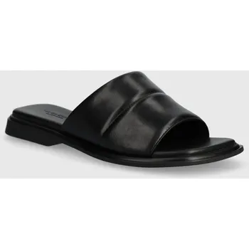 Dámské pantofle Kožené pantofle Vagabond Shoemakers IZZY dámské, černá barva, 5713-001-20 5713.001.20 99X, EUR 36