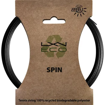 Struna na výplet tenisové rakety Tenisový výplet Luxilon Eco Spin 125 Set Black (12 m)