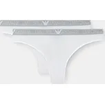 Dámské kalhotky 2Pack 164752 4R223 00010 bílé - Emporio Armani S